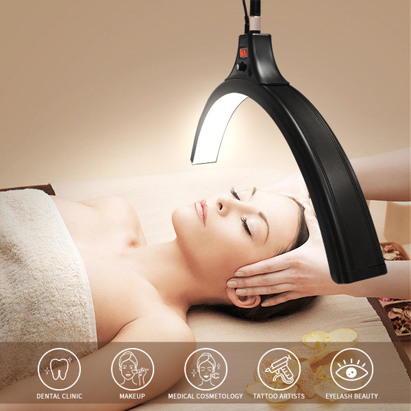 60W Half Ring Floor Lamp Lash RF Light For Tattoo Beauty Salon Eyelash