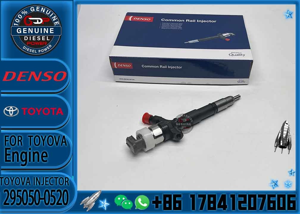Original New Euro 5 Fuel Injector DCRI300460 23670-0L090 295050-0520 295050-0460 23670-30400