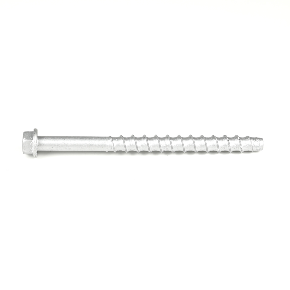 M10 150mm Hex Flange Head Concrete Bolt Screws for Concrete Wall Customized Support