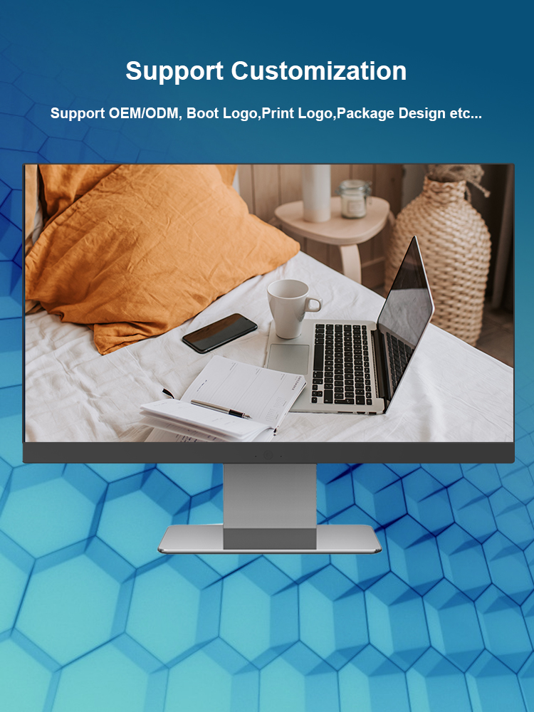 2.0GHz to 3.9GHz Optional 24" 27" Core I3 I5 I7 Business Aio Touch Screen All In One Pc Gamer