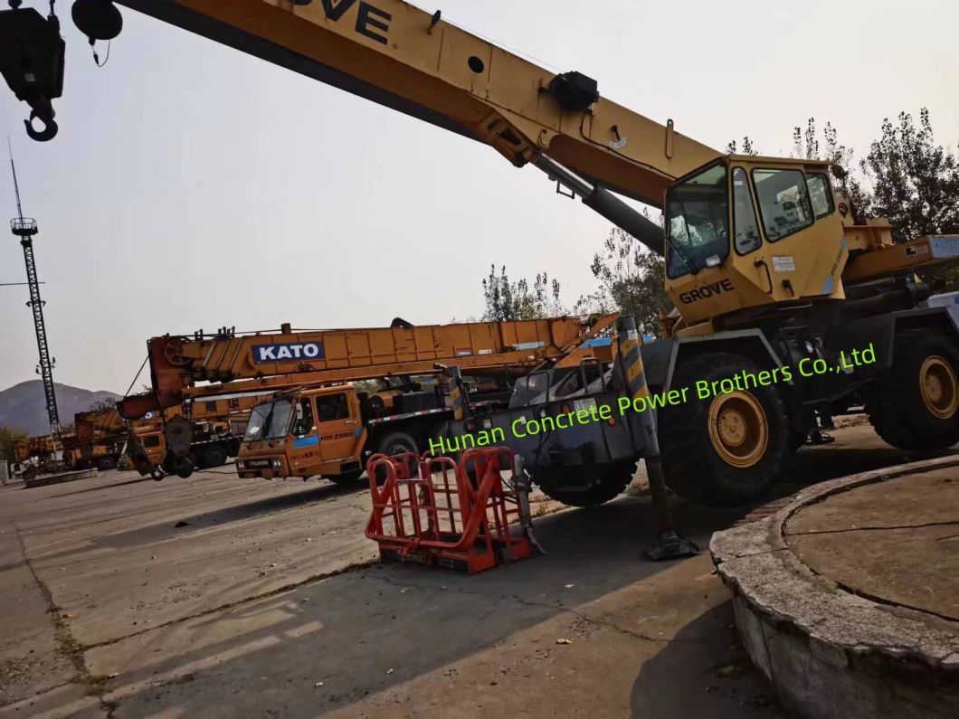 Grove 30t Truck Crane Terrian Hoist Crane off-Road Tyre