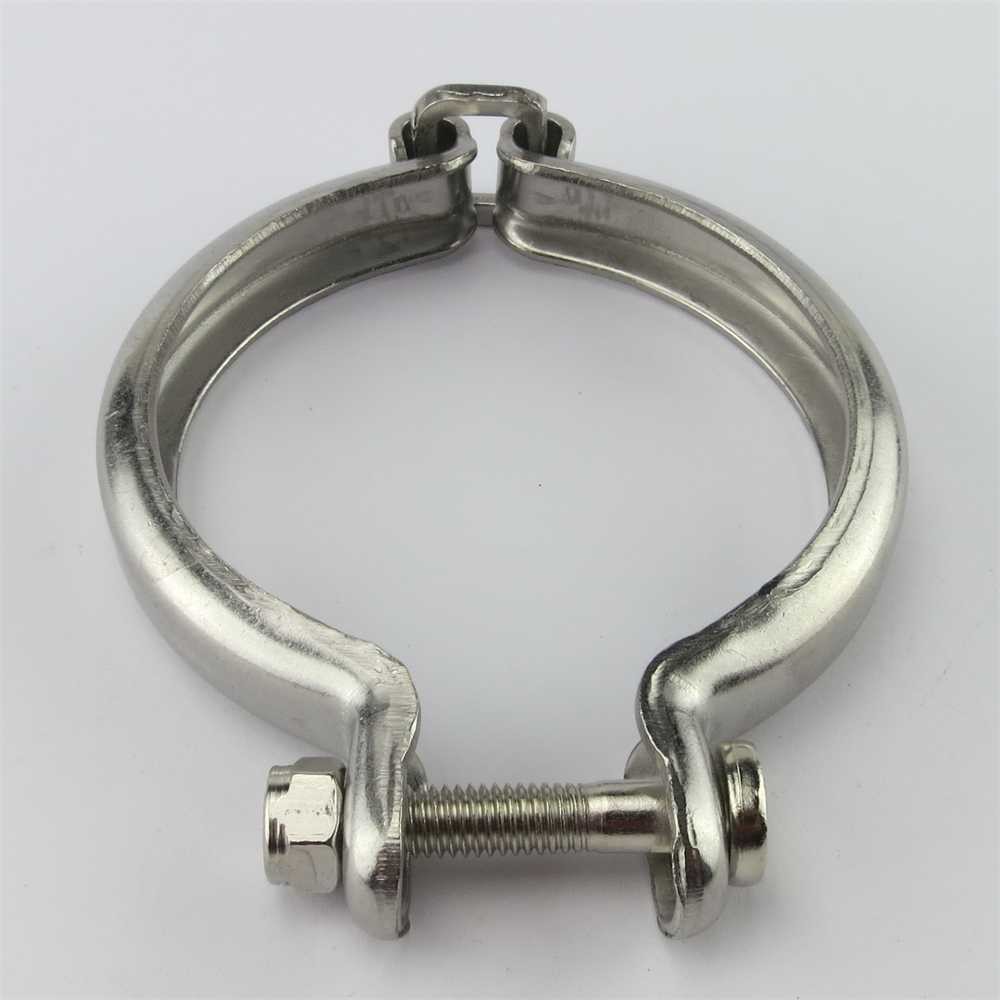 TD04 Turbo Turbocharger Turbine Exhaust V Band Clamp Flange