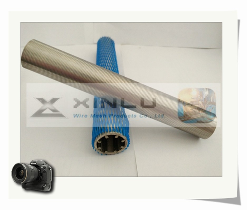 Triangle Wire Mesh Pipe No Sharps LCG AISI 304 Wire Wrap Tube