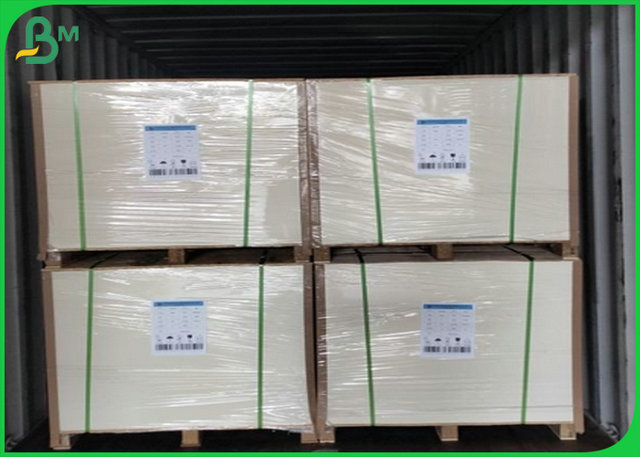 90% Whiteness 300gsm 350gsm One Side Coated FBB Paper Sheet For Offset Printing 