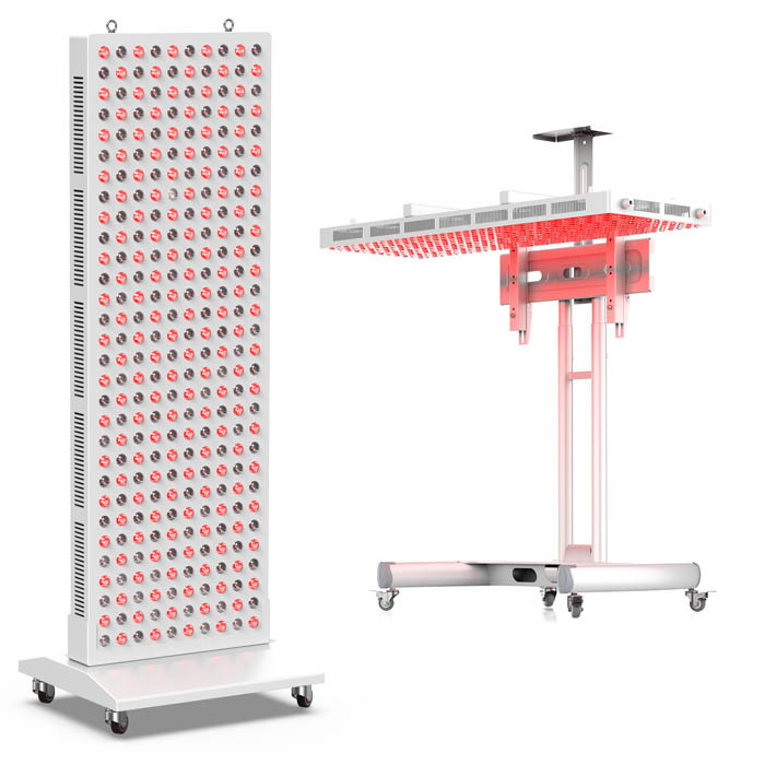 Skincare Full Body Red Light Therapy 1500W Red Light Horizontal Stand