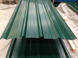 China 0.13-0.5mm Gi Corrugated Roofing Sheet , 60-95HRB Corrugated Galvanized Sheet Metal on sale