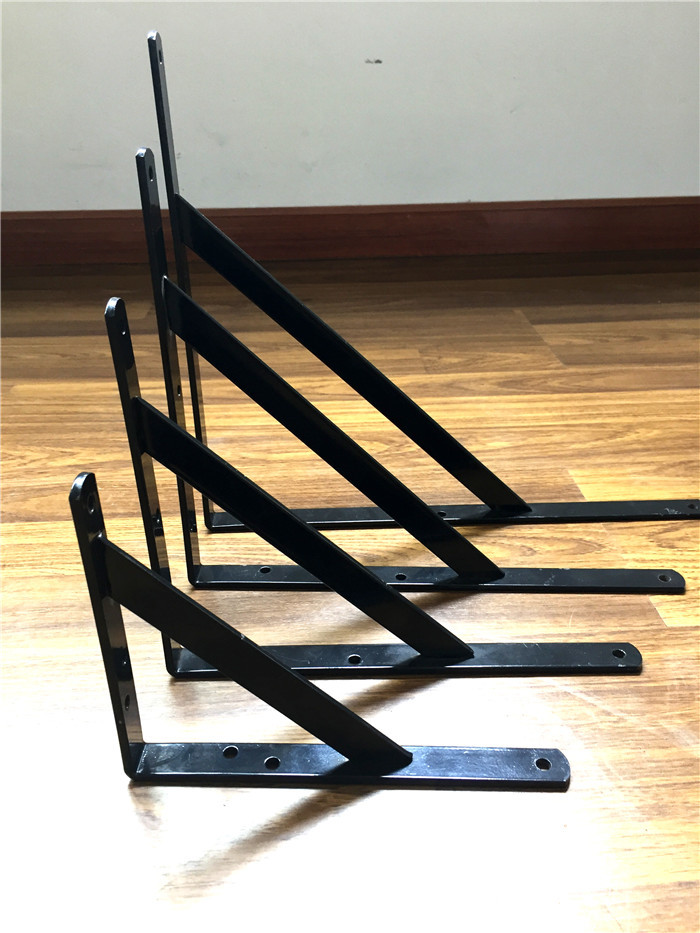 10 Inch 30mm Corner Shelf Bracket Adjustable Angle Metal Shelving Brackets