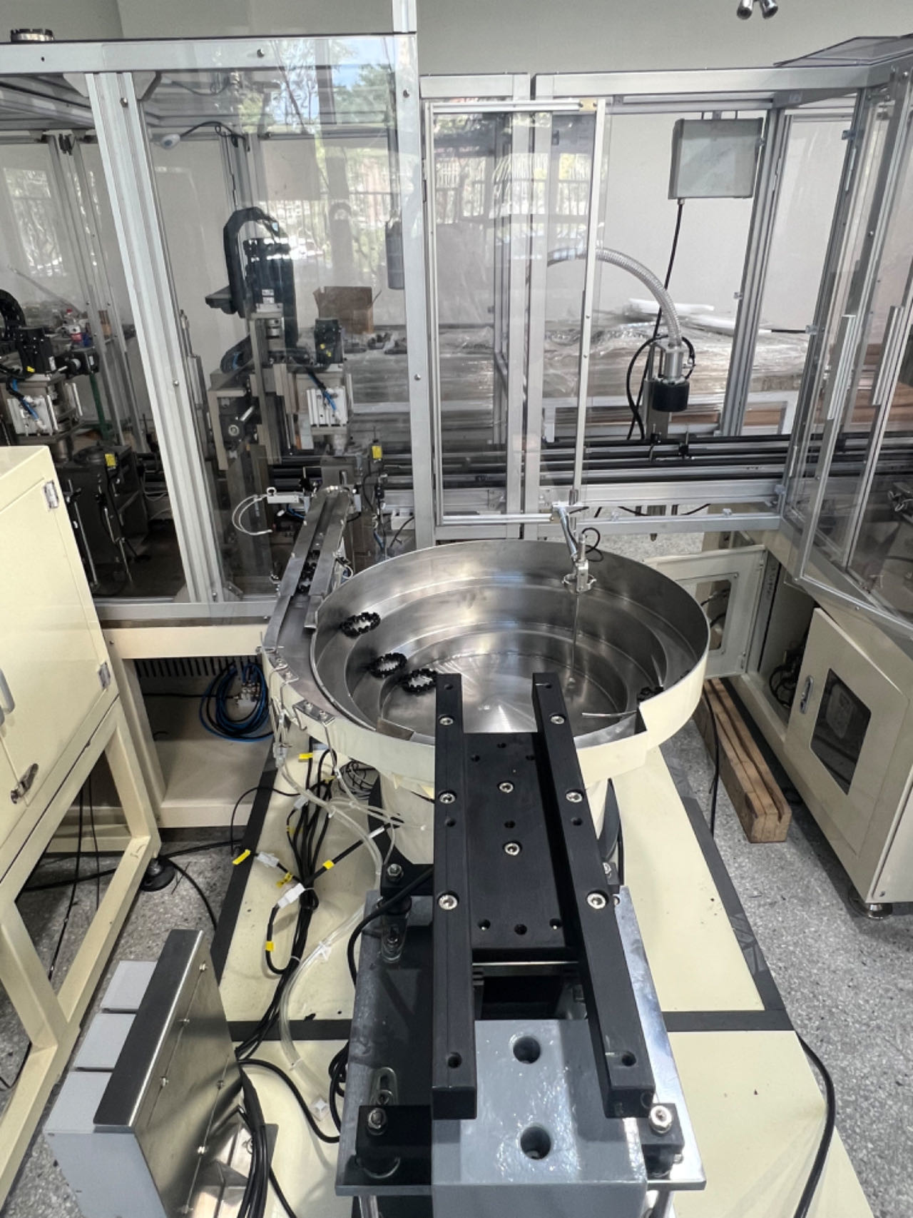 20KW Terminal Insertion Machine Medium Speed Synchronize Automated Insertion