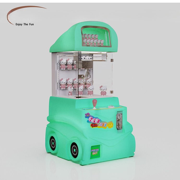 Dreamland Coin Operated Clamp Doll Machine Small Commercial Mini Claw Machine Car Boutique Game Machine