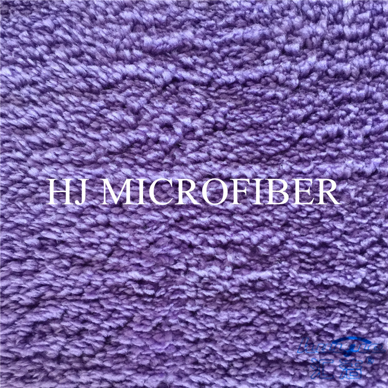 Purple Microfiber Super Absorbent Car Cleaning Cloth Towel Coral Fleece Car Hand Gloves
