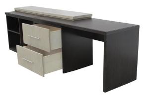 Buy cheap 2-tone finish wooden desk&amp;dresser unit/console / credenza for hotel bedroom furniture,hospitality casegoods product
