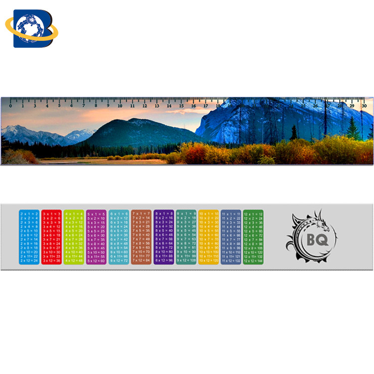 3d Or Flip Change Custom Printed Plastic Rulers For Kid Stationery