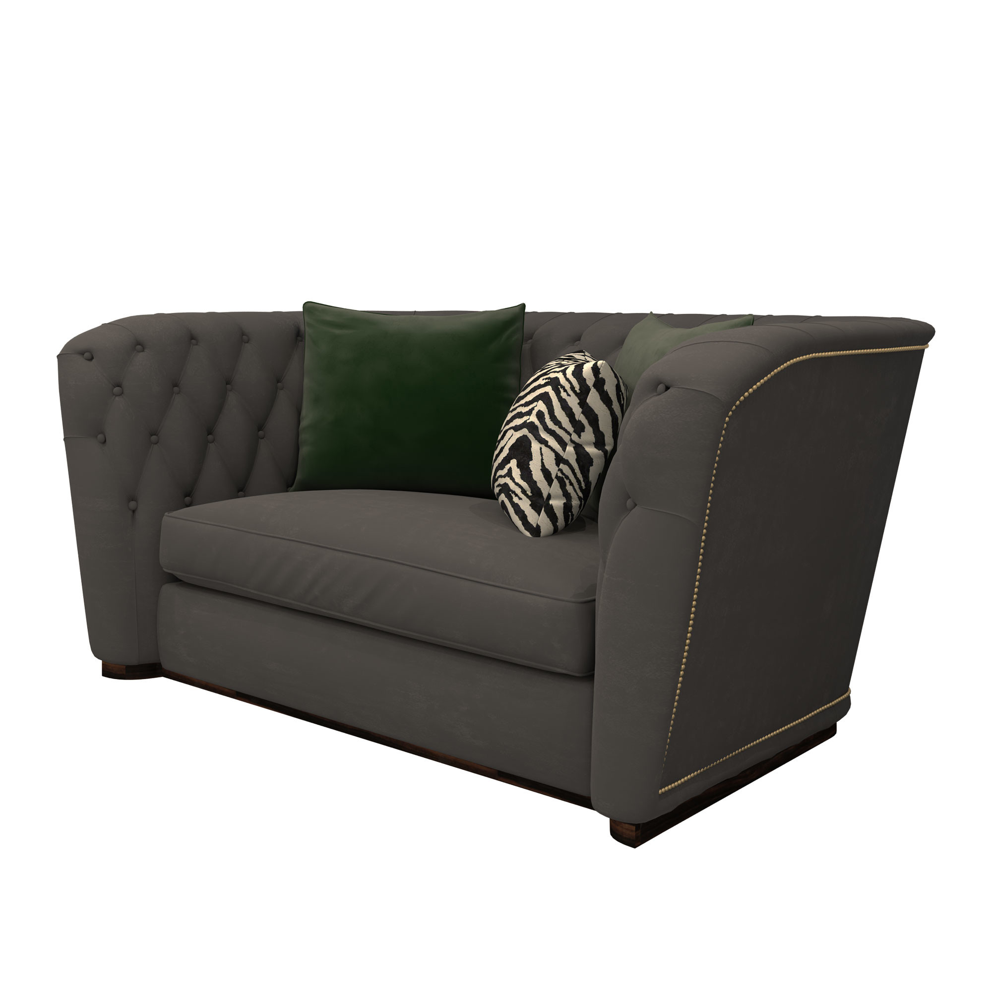 Hotel lobby sofa in Classic design of light grey fabric cushion for 3 set Lounge sofa from Shenzhen to USA furniture