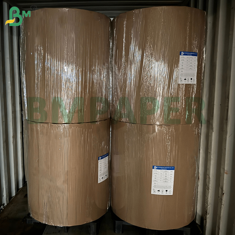 0.7mm 0.9mm Ivory White Uncoated Carton Paja For Drinking Coaster 70 x 100cm