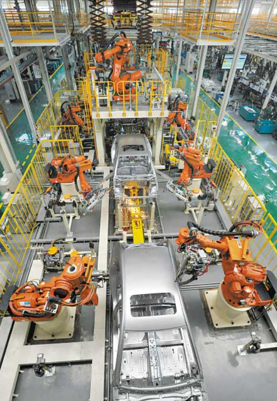 Welding Production Line Automotive EPC