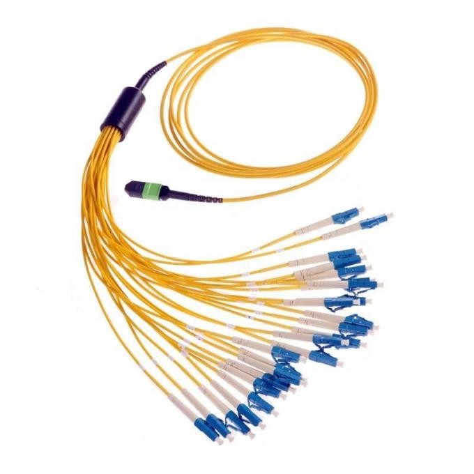 G652D 24 Core Mpo Lc Breakout Cable Singlemode
