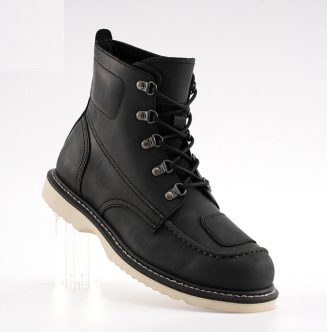 Wedge Boots Work Boots Motorcycle Boots