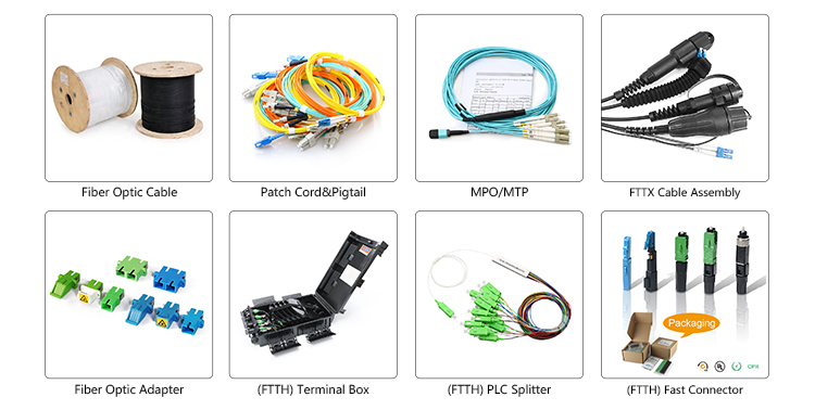 3 Meter SC APC Patch Cord Single Mode Simplex 9/125 Armored