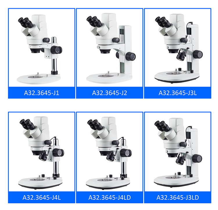 Binocular Digital Stereo Microscope With Auxiliary Objectives Reach 3.5x - 180x