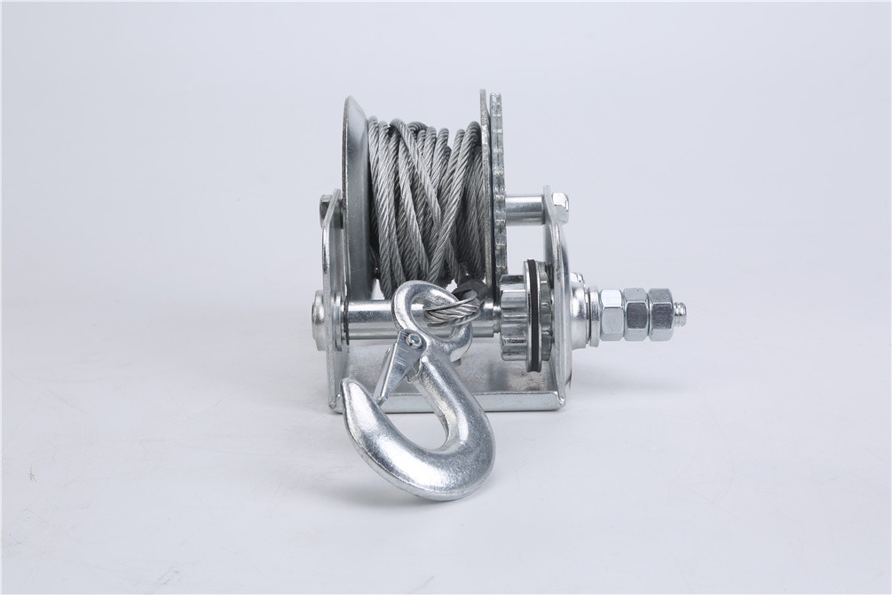 Reversible Ratchet 600LBS Stainless Steel Hand Winch With Handbrake