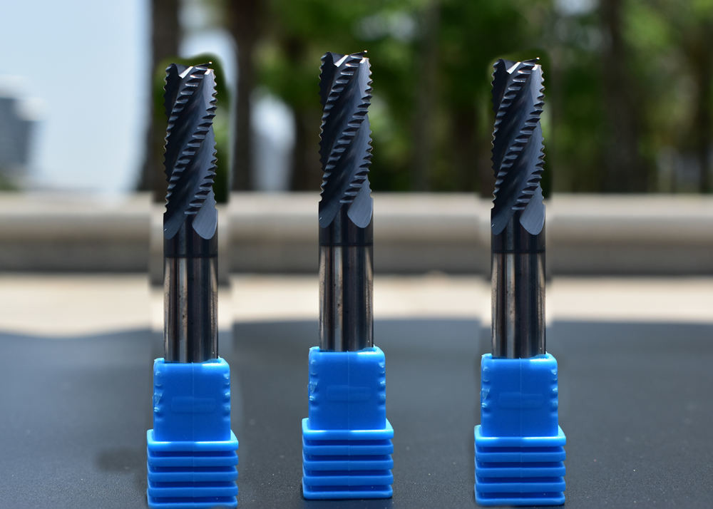 Carbide Flat Bottom End Mill 16mm CNC Process Roughing