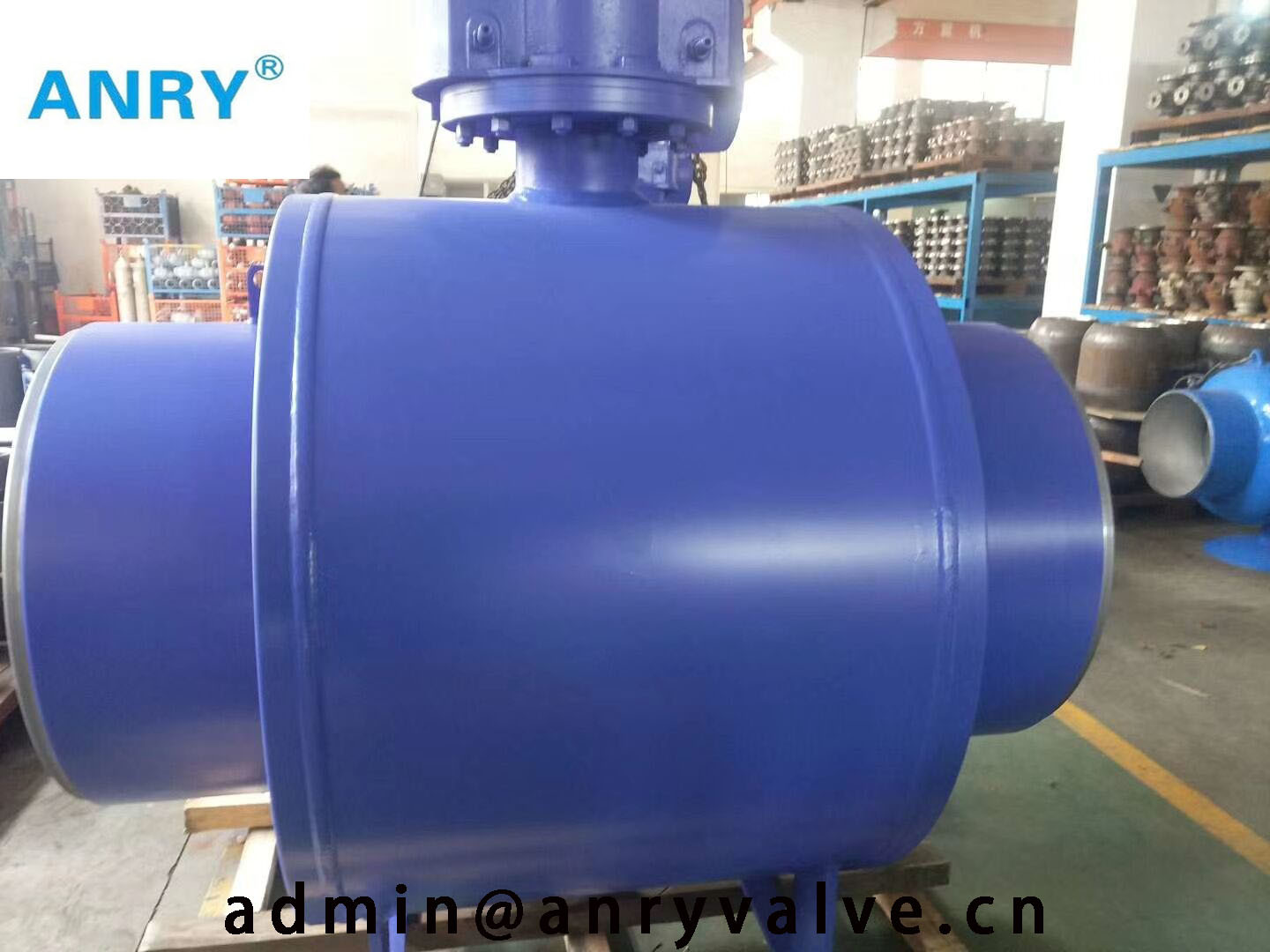 Professional Light Type API5L Class 150~300 WPB ENP Full Welding Ball Valve