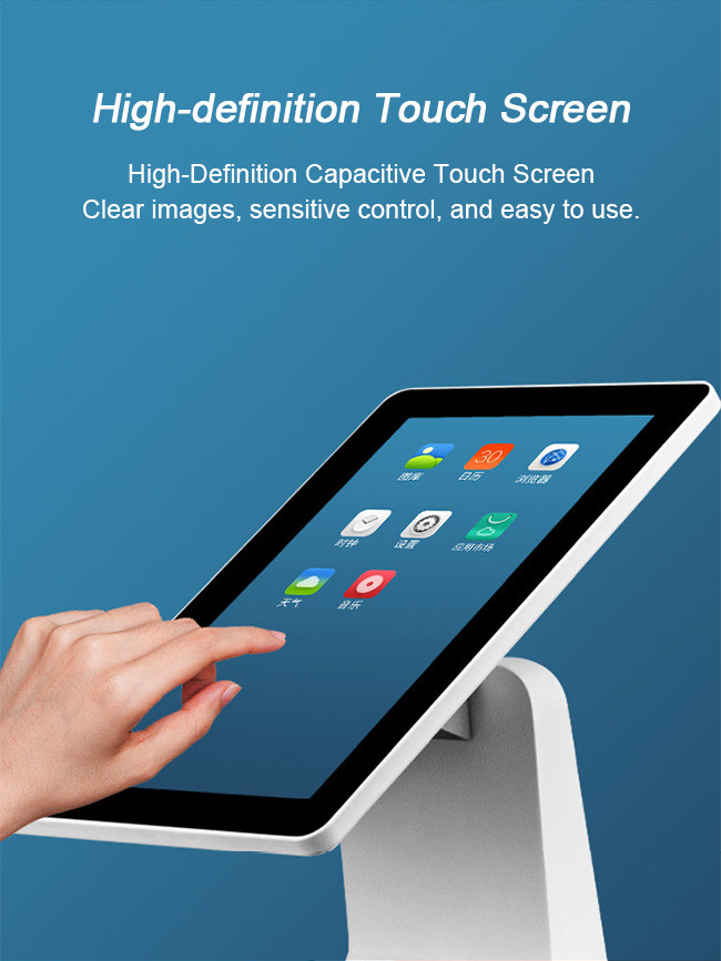 21.5" In Store Ordering Kiosk 1920*1080 Kiosk Ordering For Restaurants