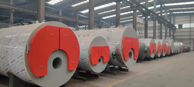 Horizontal Steam Boiler Gas Oil Boiler 1.0Mpa 1.25Mpa 1.6Mpa For Medicine Industry 0