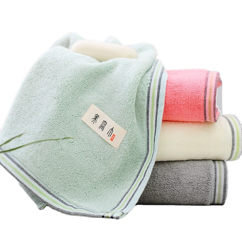 Fashionable Bamboo Fiber Facial Cleansing Towel for High Absorption