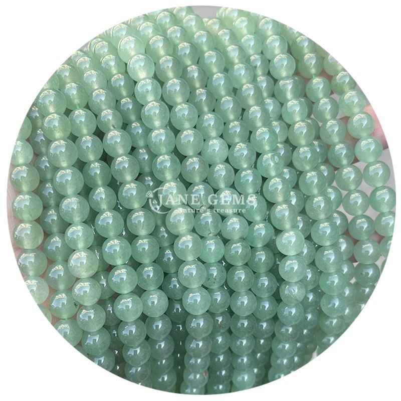 Wholesale Natural Crystal Gemstone Round Beads Round Loose Bead Accessories Stone Beads Spacer for Jewelry Making Diy