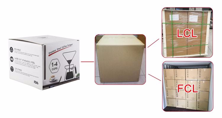 FDA Certificate Paperless Coffee Dripper Stainless Steel Vietnamese Coffee Filter