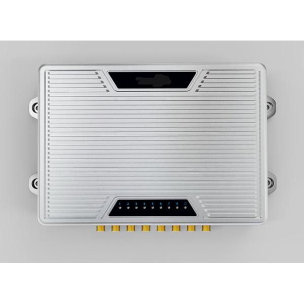 8port UHF RFID Fixed Reader Multi Tag Recognition For RFID Inventory Management