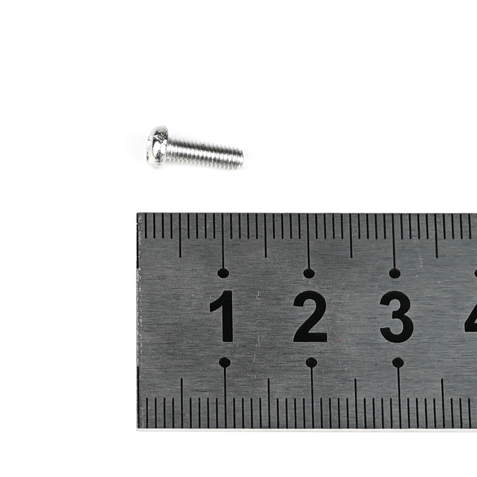 Pan Head Phillips Cross Recess Drive M3 Stainless Steel Machine Screw for Door Access