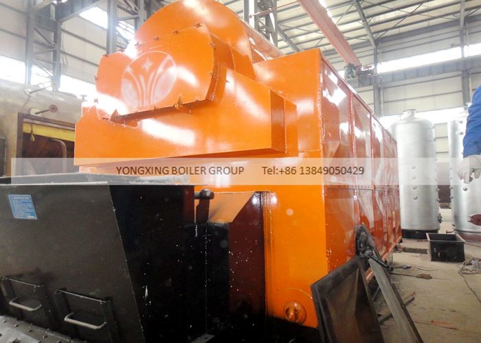 Energy Saving Biomass Fired Steam Boiler / Industrial Water Tube Boiler