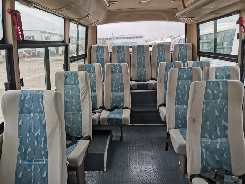 2016 Year 19 Seats Used Bus Second Hand Dfac Mini Bus Left Hand Drive No Accident 2 Axle