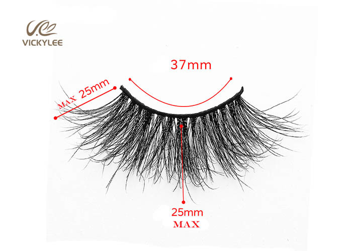 Faux Mink Hair Wispy 5D Volume Lashes For Makeup