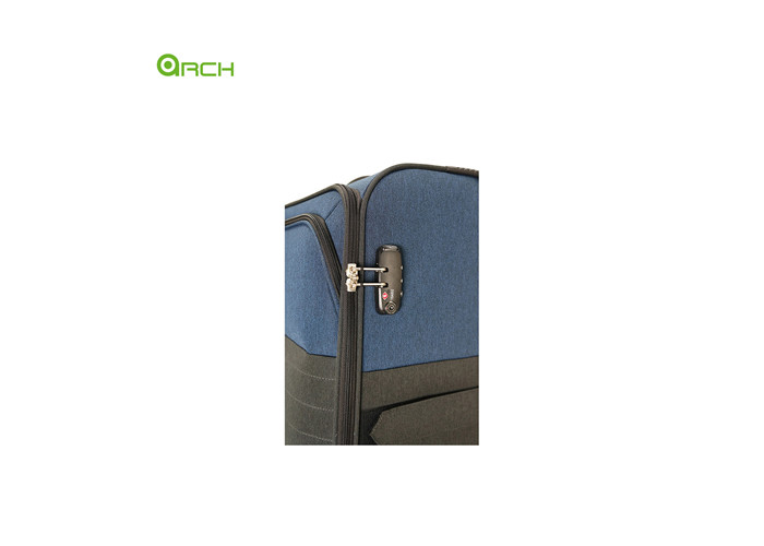 Fashion Travel Trolley Checked Luggage Bag With Link-to-Go System