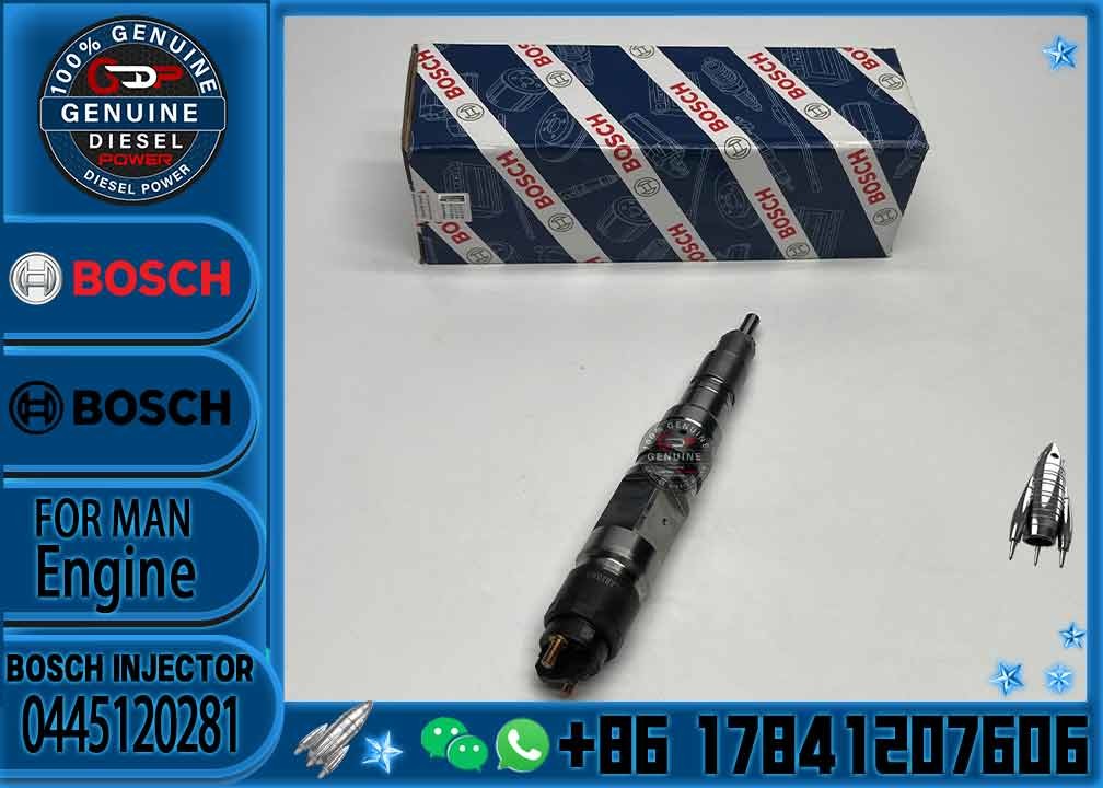 New Common rail injector 0445120281 0445120311 51101006121 51101006141 51101006155 0445120202 For MAN