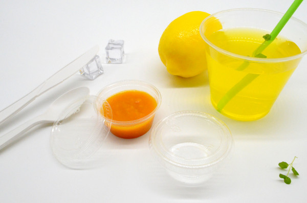 2oz Takeaway Biodegradable Disposable Cups 62mm For Iced Cold Drink Coffee Smoothie