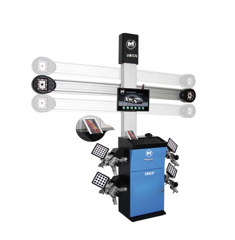 Dual Screen 3D Four Wheel Alignment System with Lenovo M881S Computer