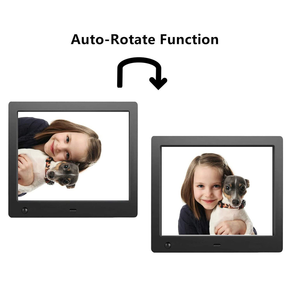 7" 8" 9" 10.1" Inch LCD Screen Digital Photo Frame Wifi For Convenient Photo Viewing