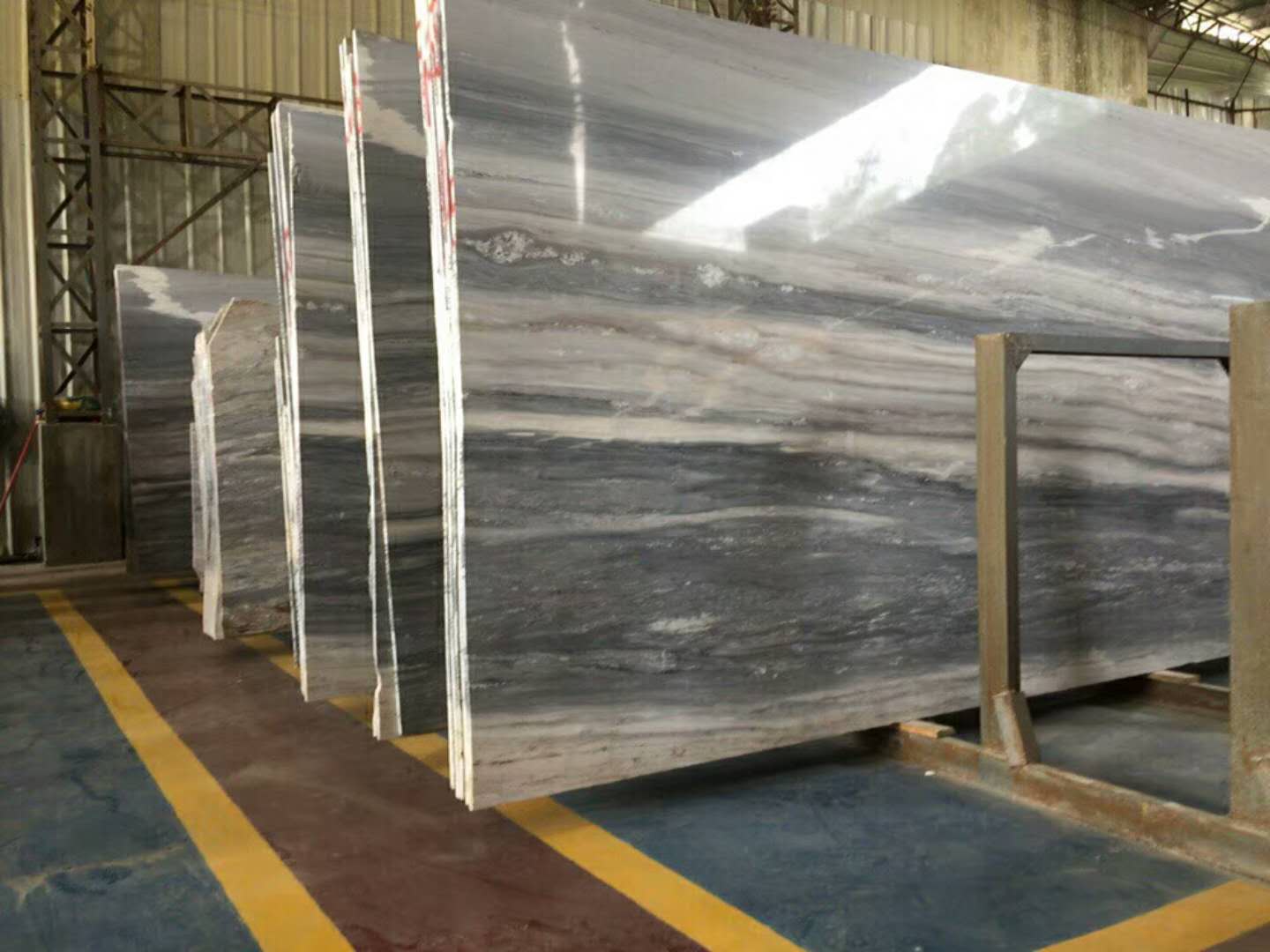Blue Wooden Vein Marble Slabs,Blue Wood Grain Marble Slabs