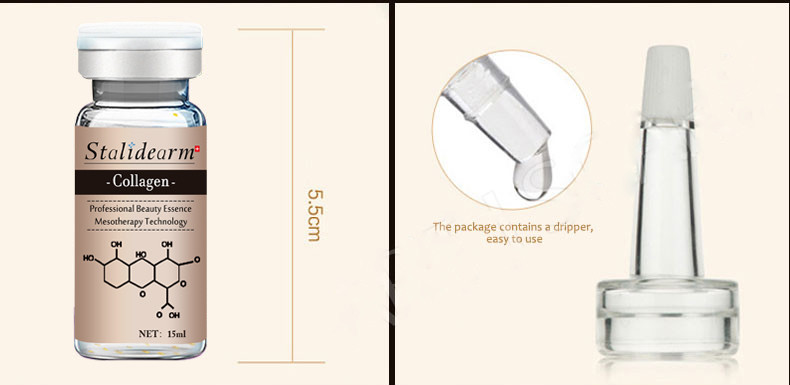 Private Label Anti Wrinkles Face Whitening Moisturizing Essence 10ml Organic Collagen Serum