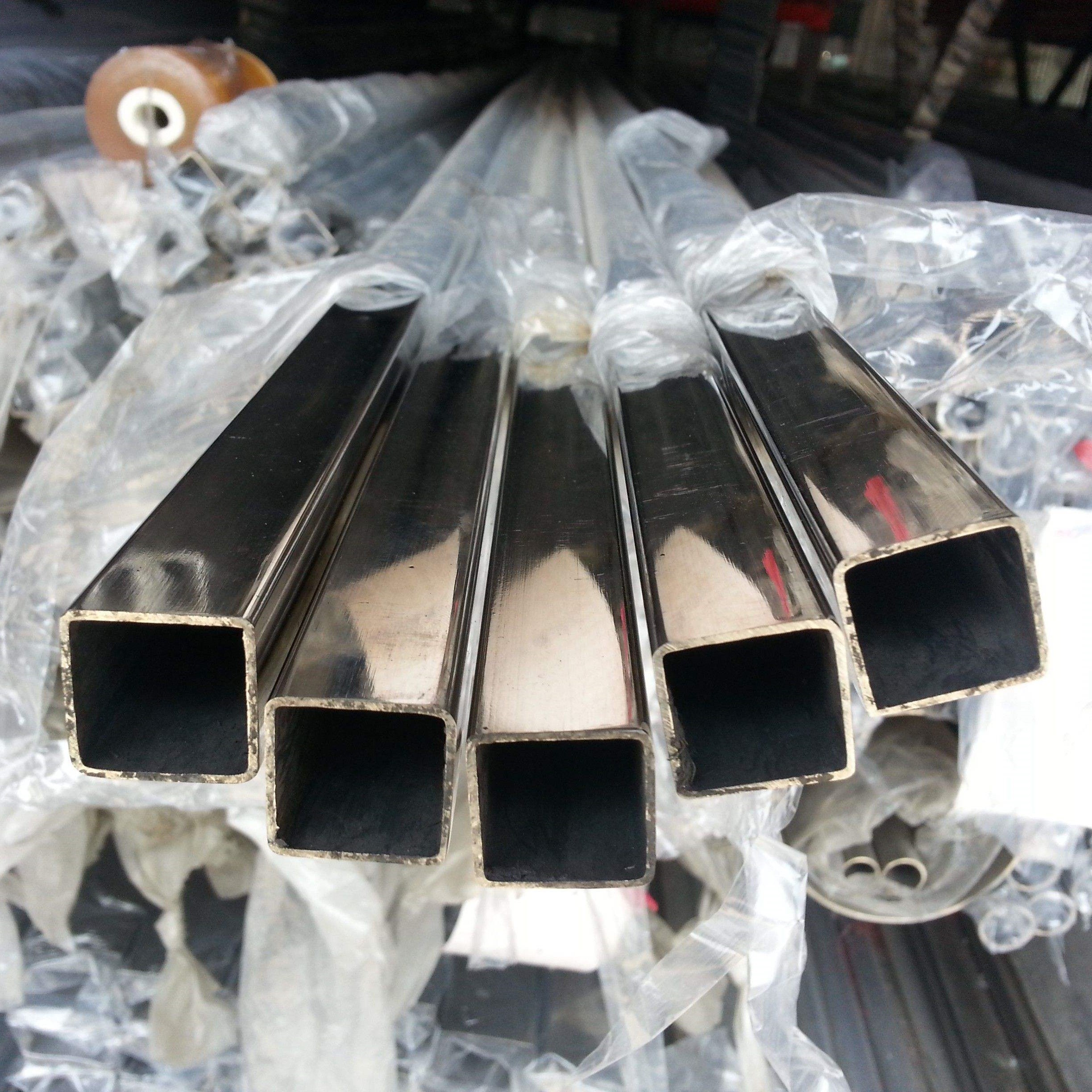 Square Hollow SS Steel Pipe 0.5mm-60mm For Building Materials