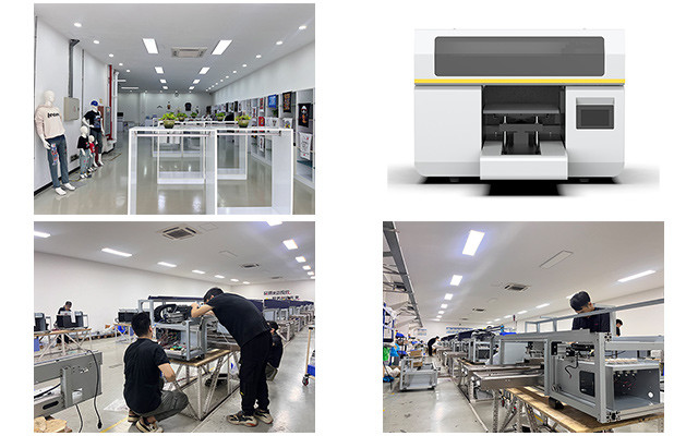 Small Desktop 300mm Bottle Flat Bed Uv Printer For Acrylic For Home Use