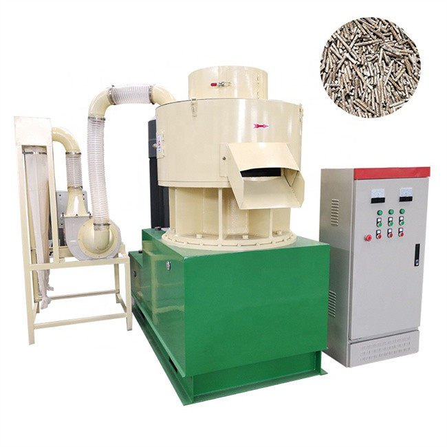 220V 22kw Poultry Feed Cotton Stalk Pellet Machine Mill High Stability