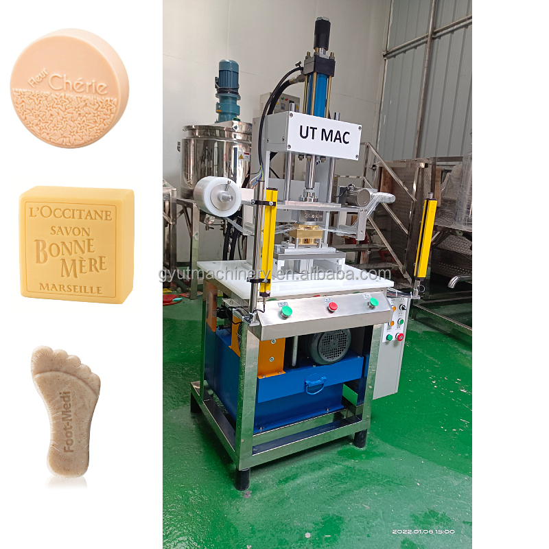 UT Small Hotel Soap Making Machine Production Line with Soap Cutting Machine Weight KG 22