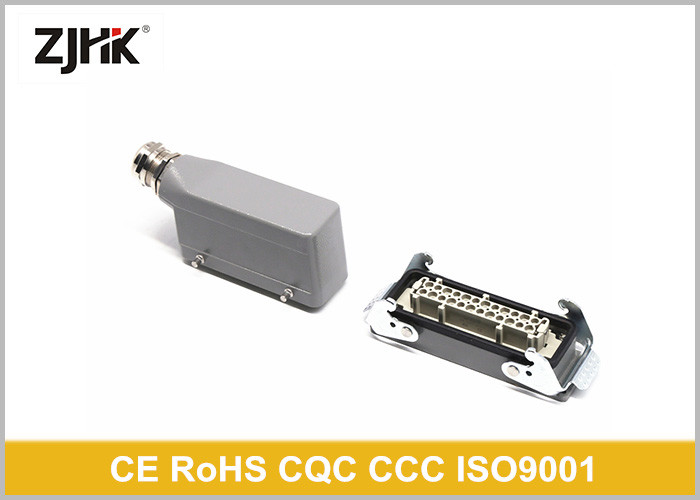 H24B - TEH - 2B - PG29 Heavy Duty Rectangular Connector With HDC Hood 09300240441