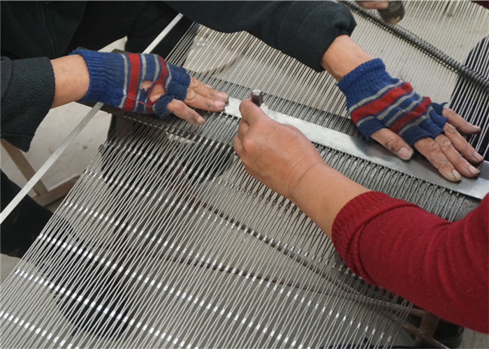 2.0mm Ss316l Stainless Steel Rope Mesh Netting High Tensile 200x200mm