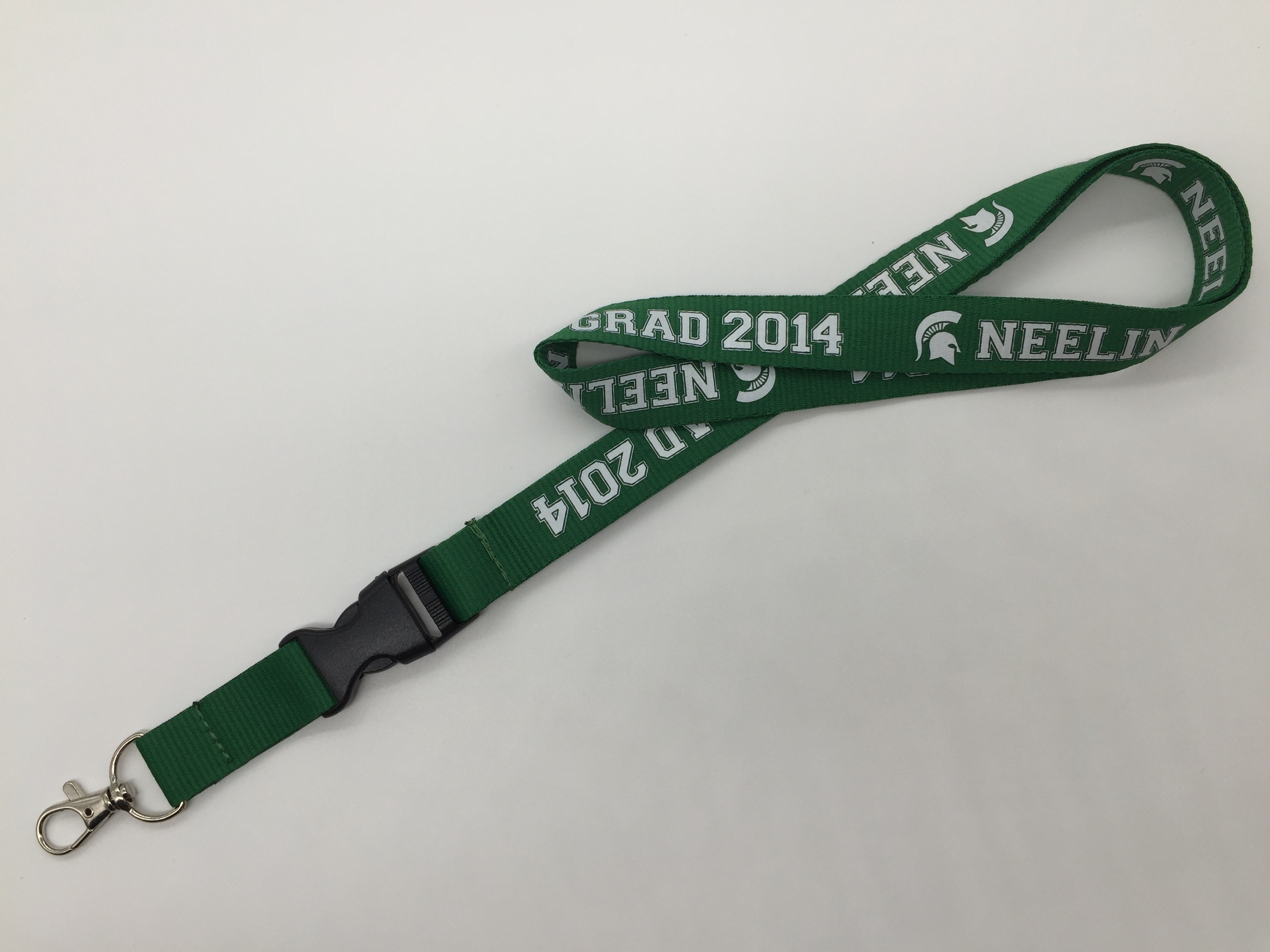 Land rover good-looking silk screen Printing Custom neck Polyester Lanyard